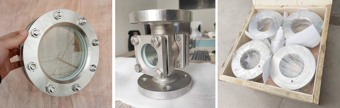 Yewt's Pressure Resisting Glass Disc Used on Luxi Group's Pressure Vessel